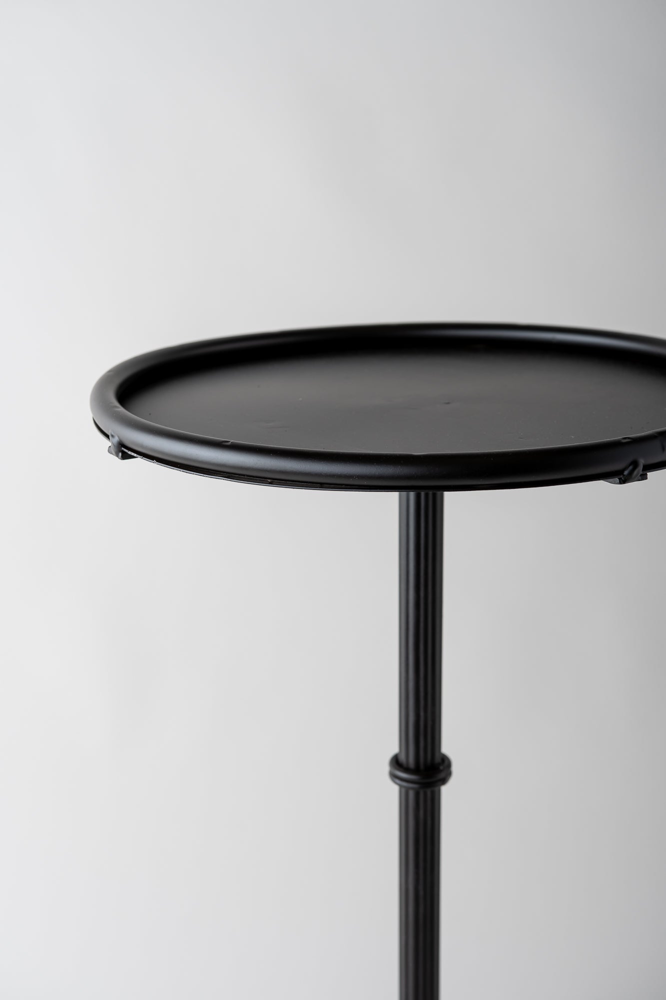 June Round Metal Side Table