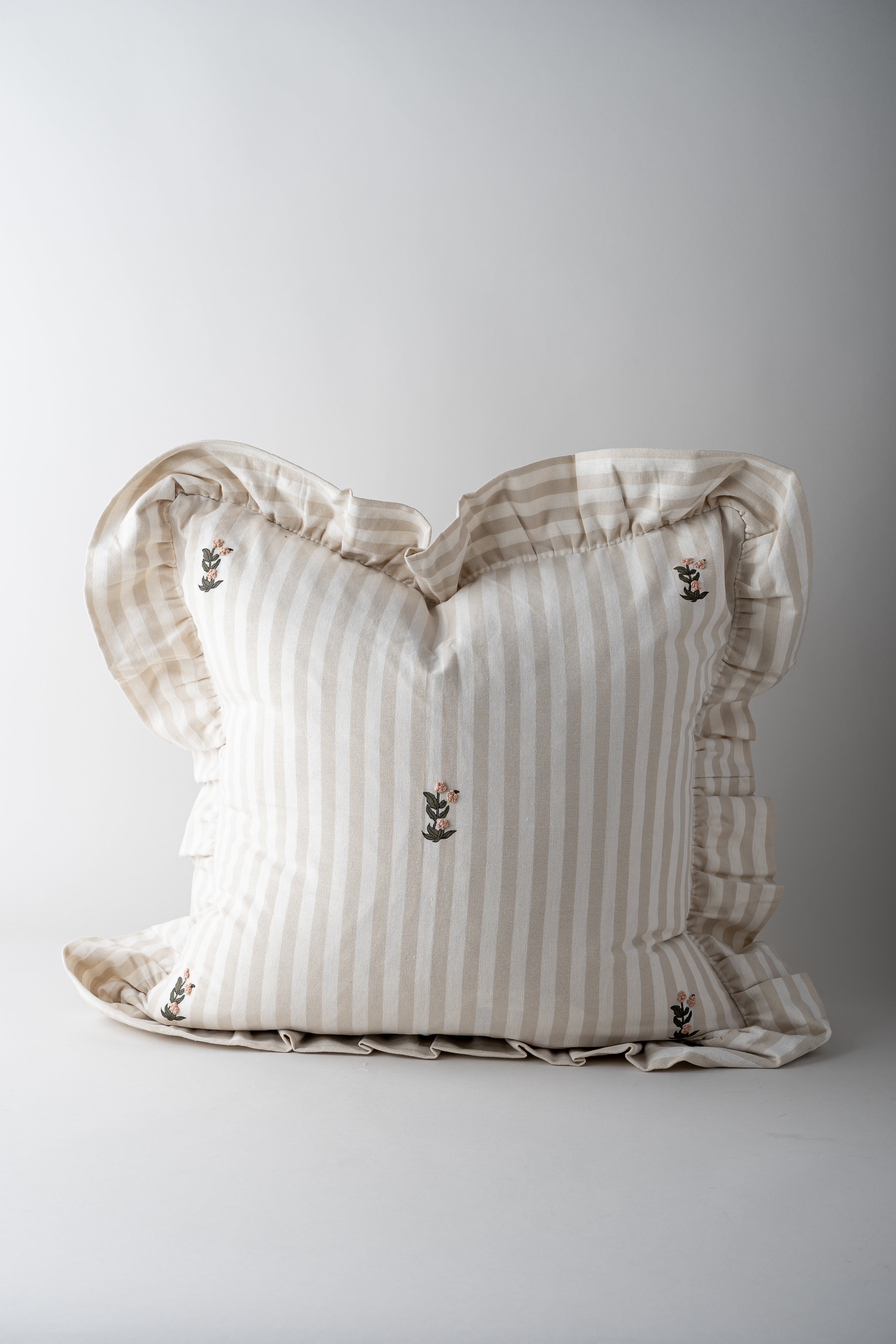 Ruffled Cushion Cover - Frances