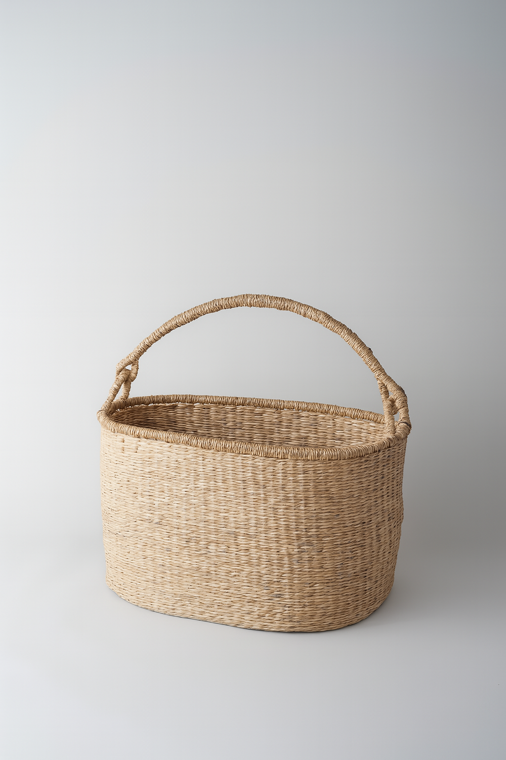 June Satna Seagrass Basket