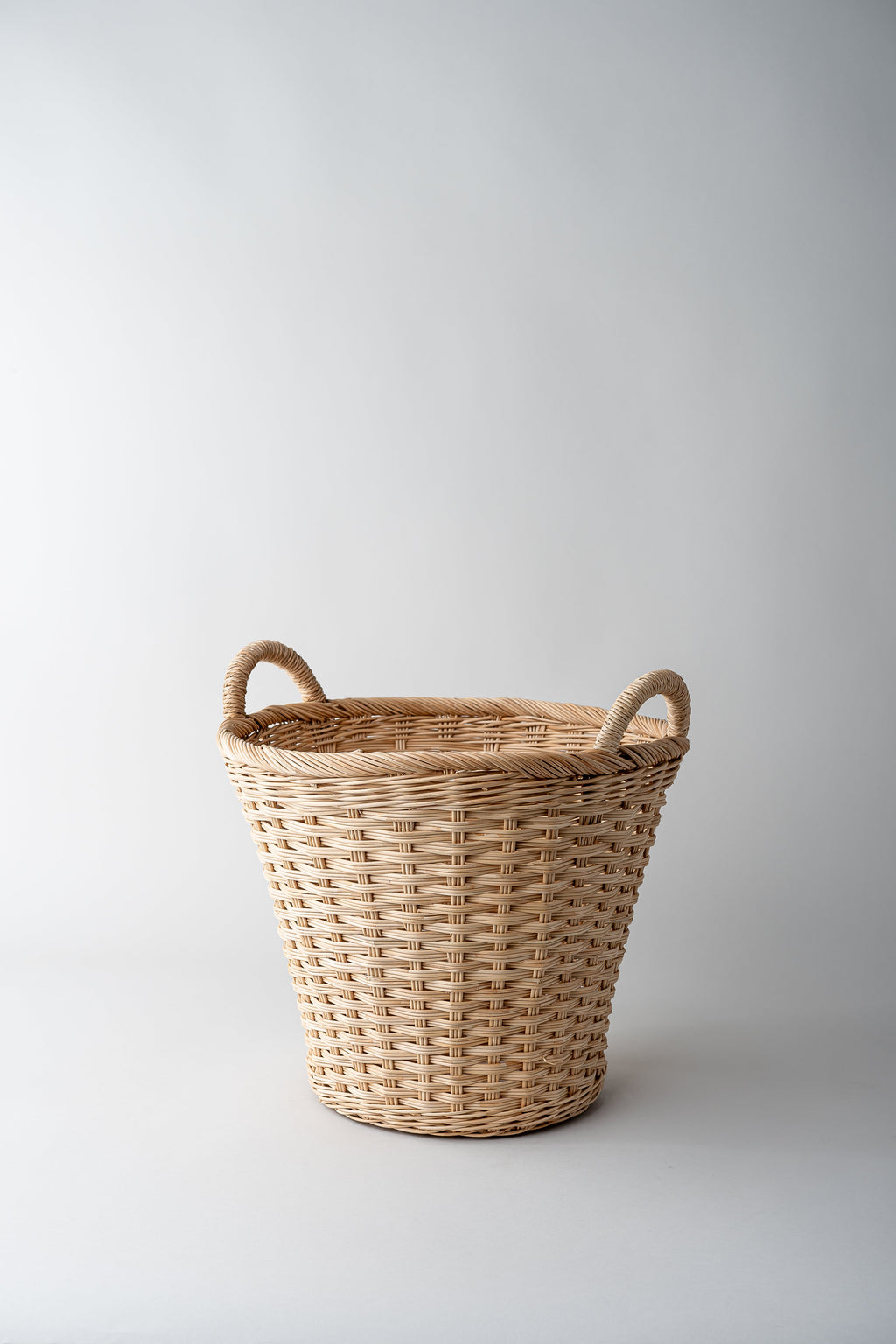 June Small Round Hamper Basket