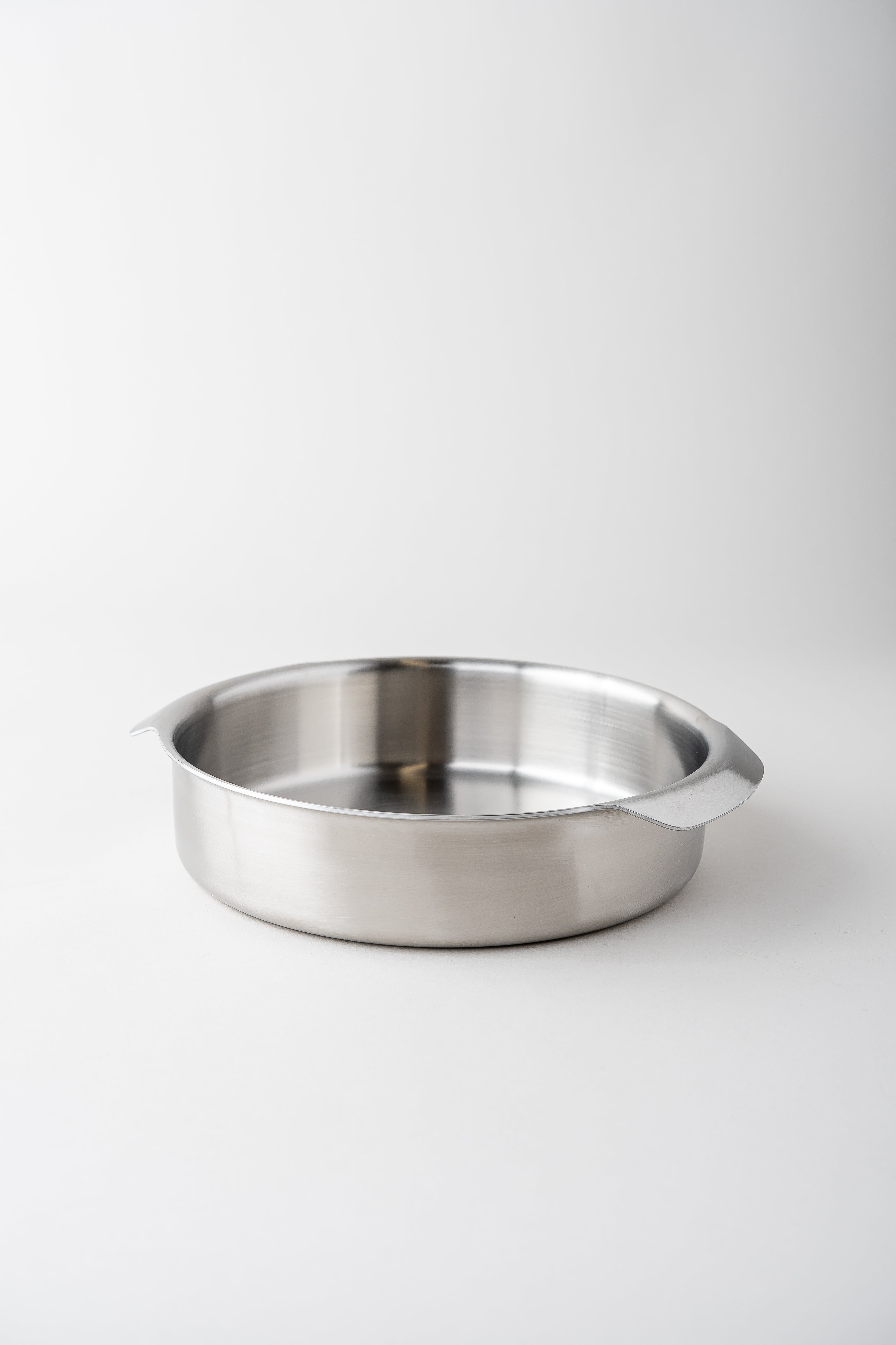 June 8-inch Stainless Steel Pan