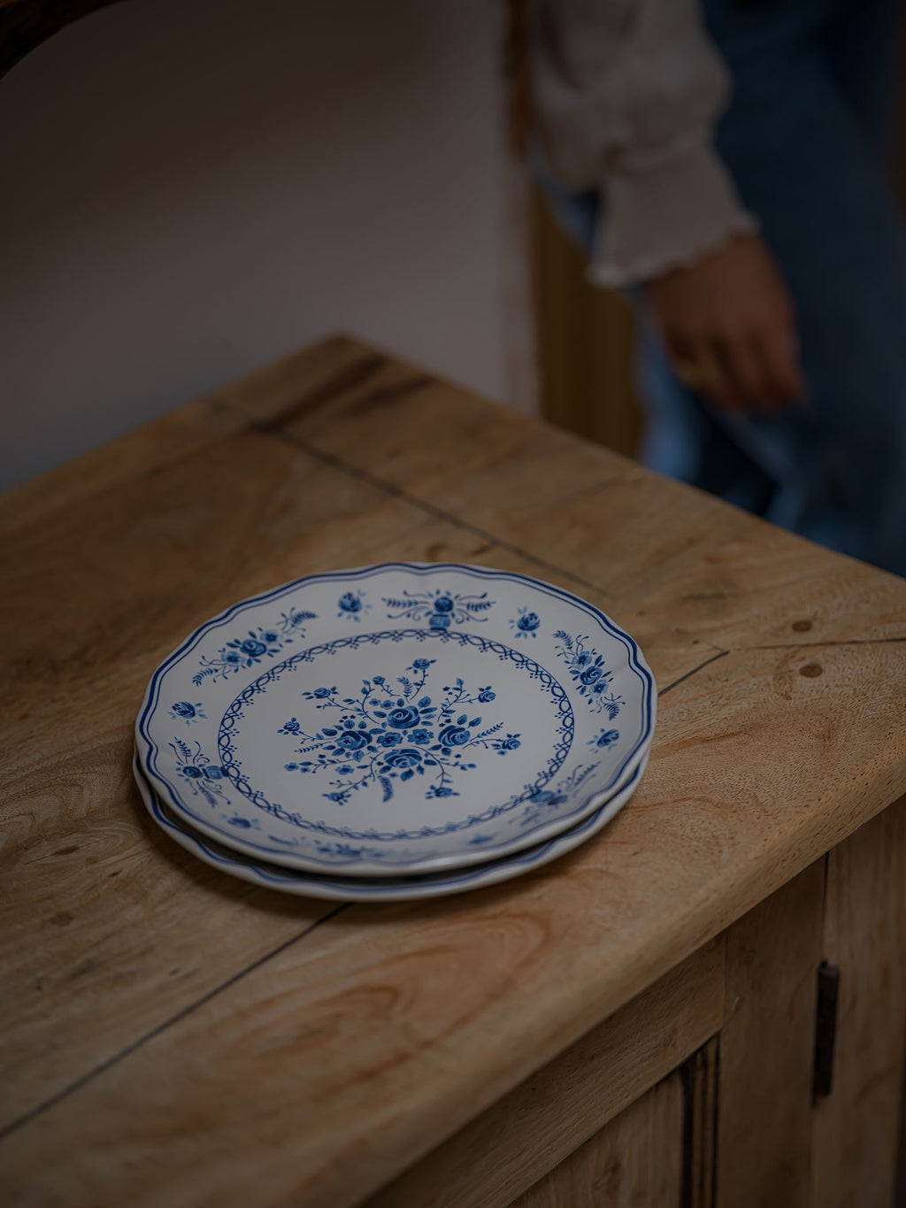 Vila Blue Salad Plate