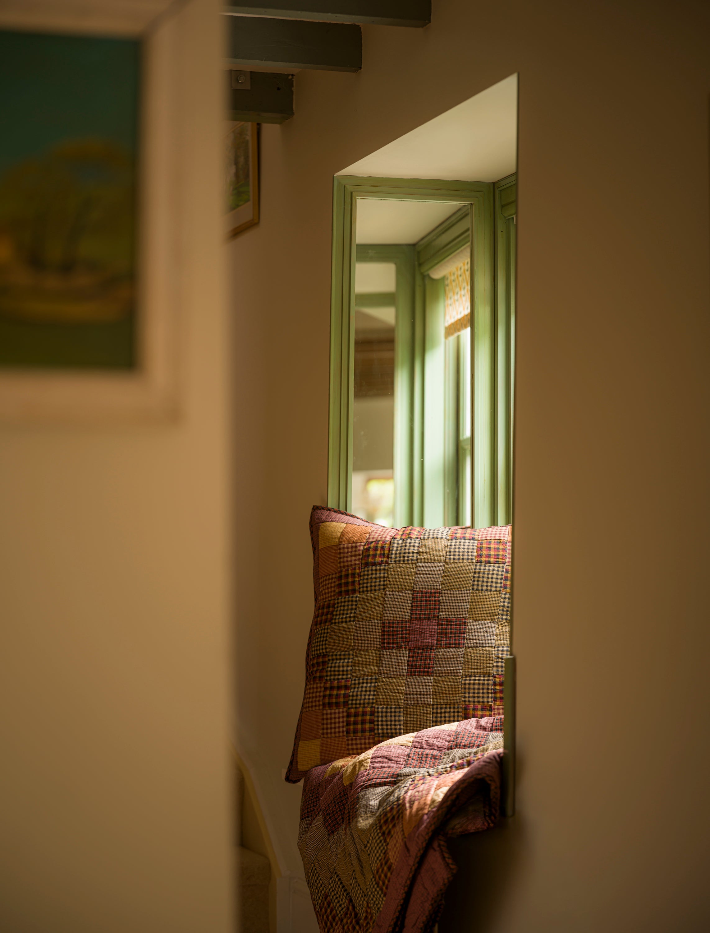 June Heritage Patchwork Cushion Cover - Cherrywood