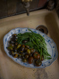 Vila Blue Oval Platter - Large
