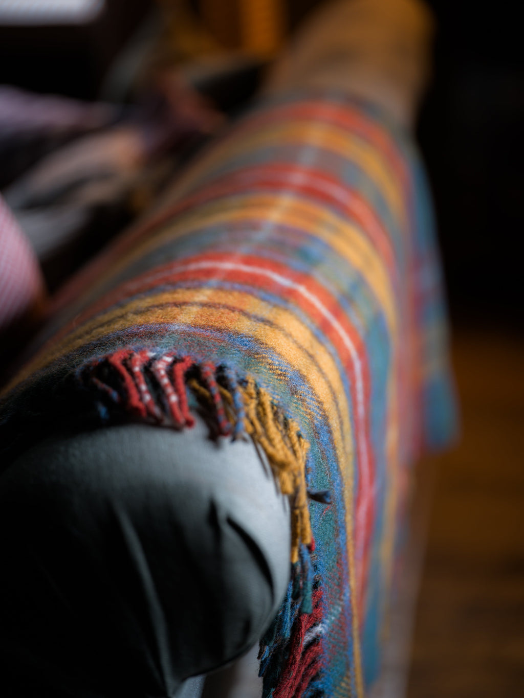 Tartan Wool Blanket - Antique Buchanan