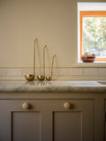 Brass Ladles - Set of Three