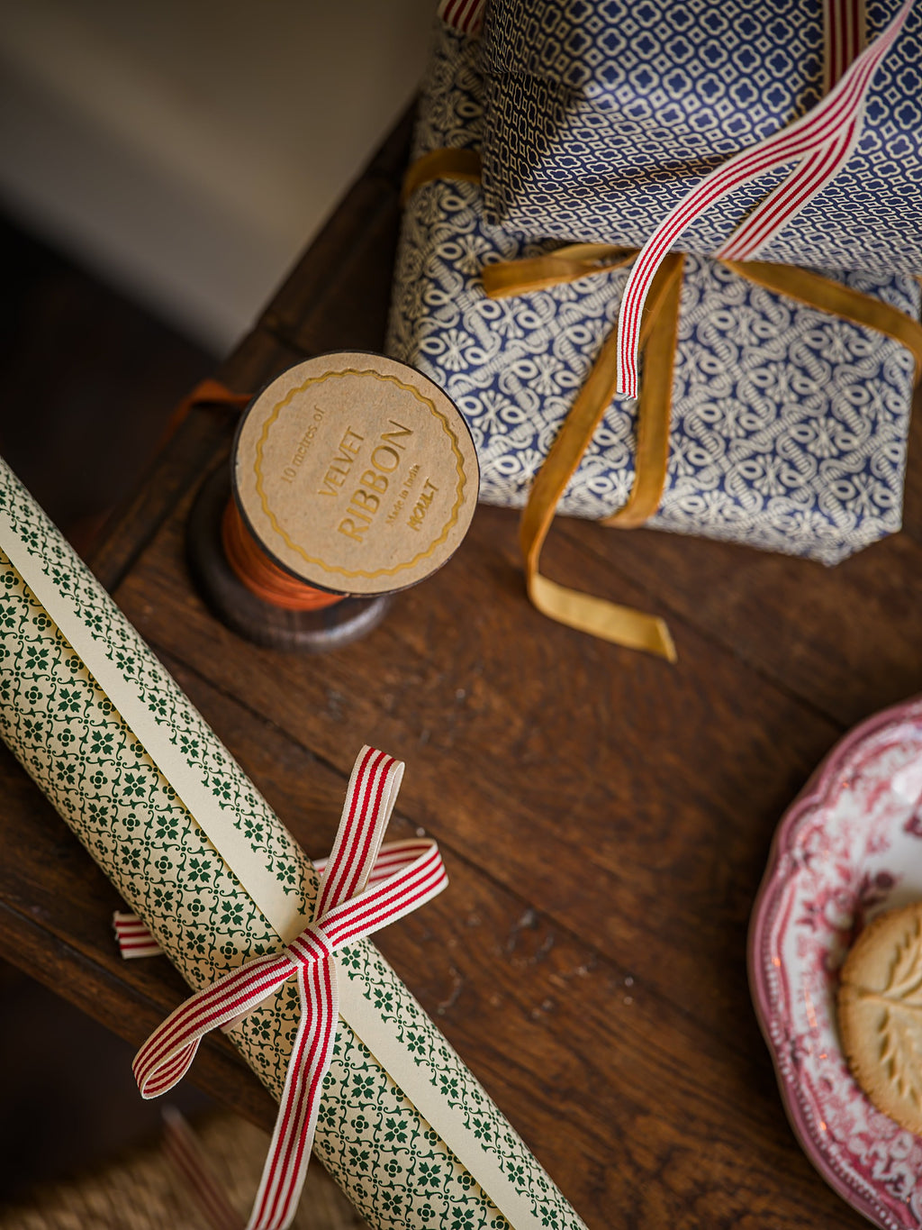 June Velvet Ribbon - Amber