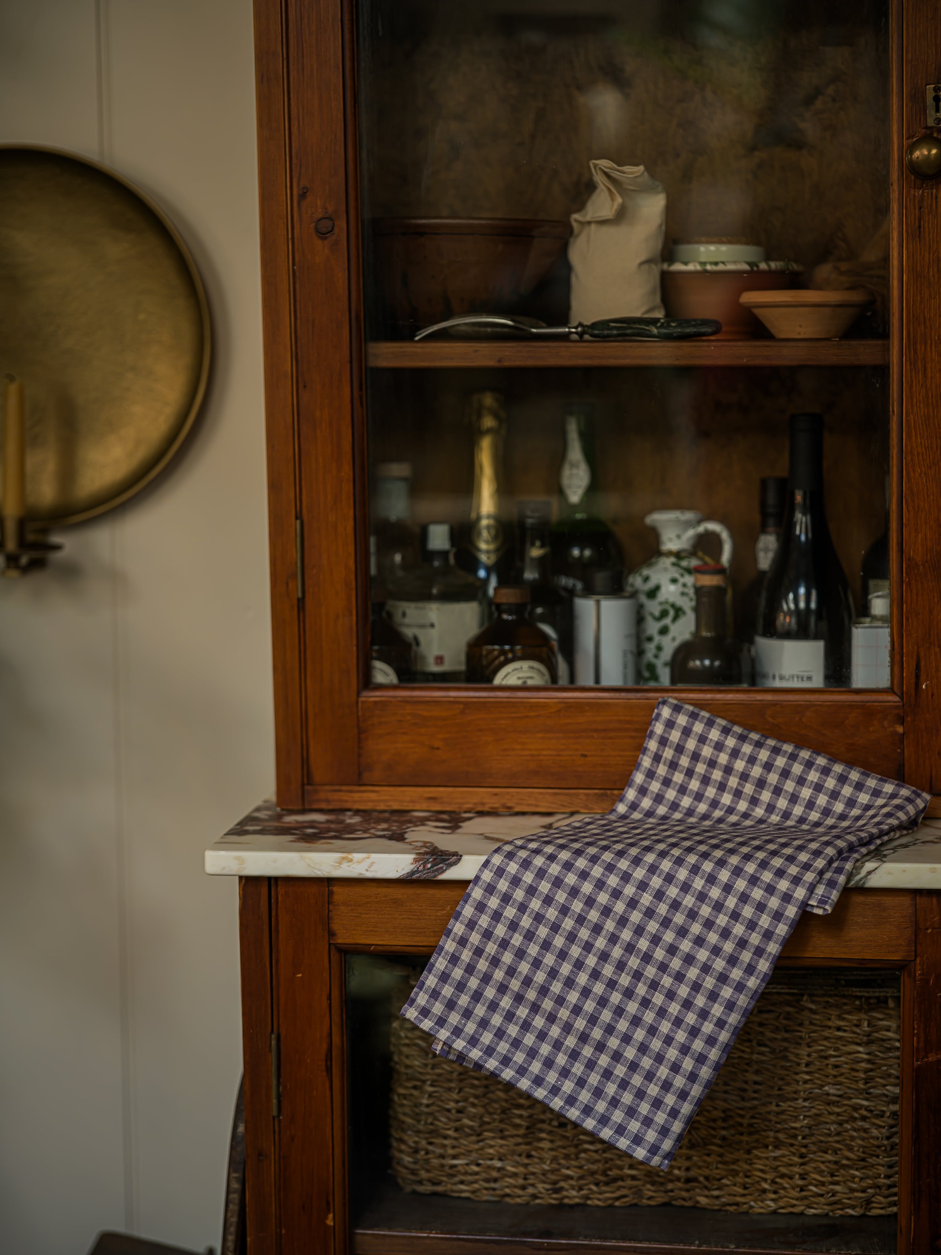 June Linen Tea Towel - Simone