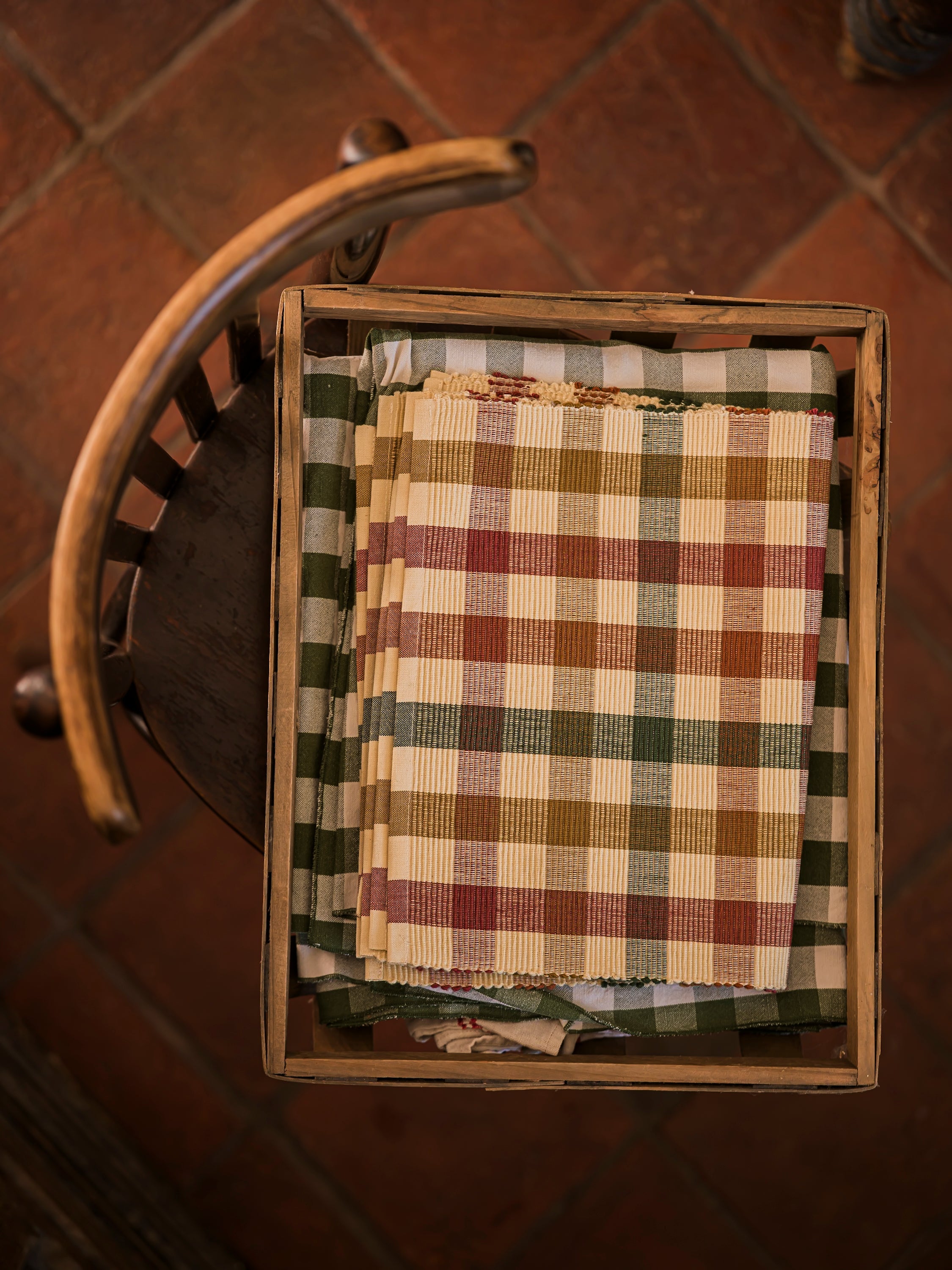 Cotton Placemat and Napkin Set - Cambridge Check
