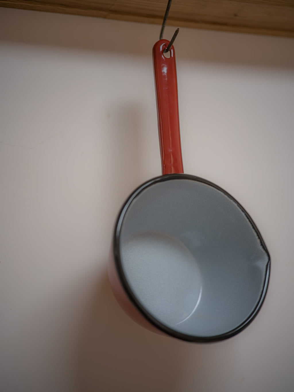 June Enamel Saucepan - Chestnut