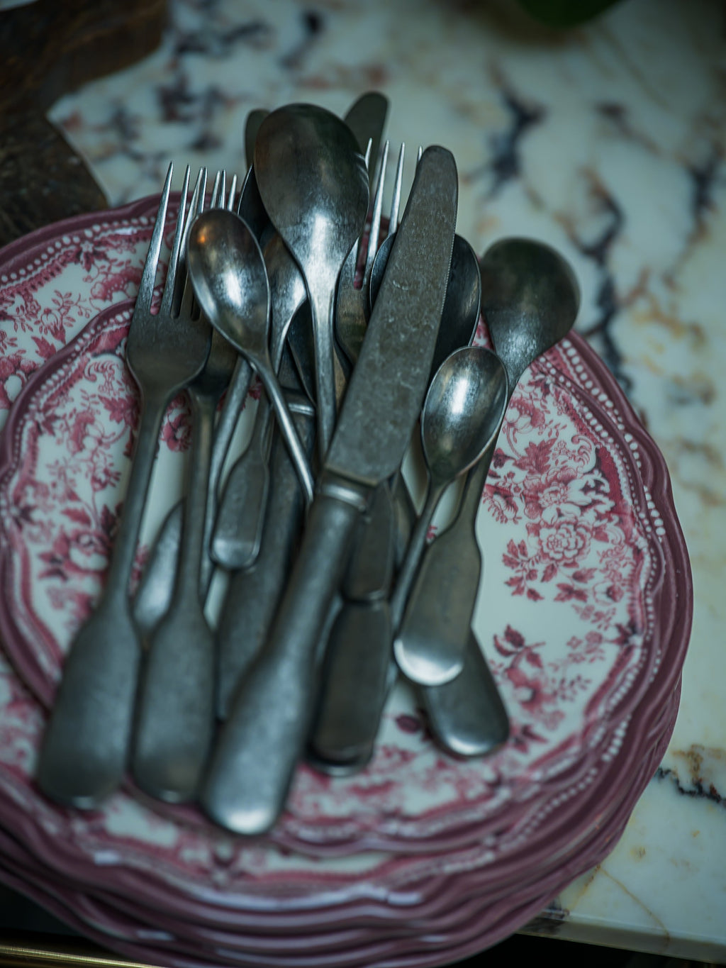 June Vintage Cutlery - 5 Piece Set