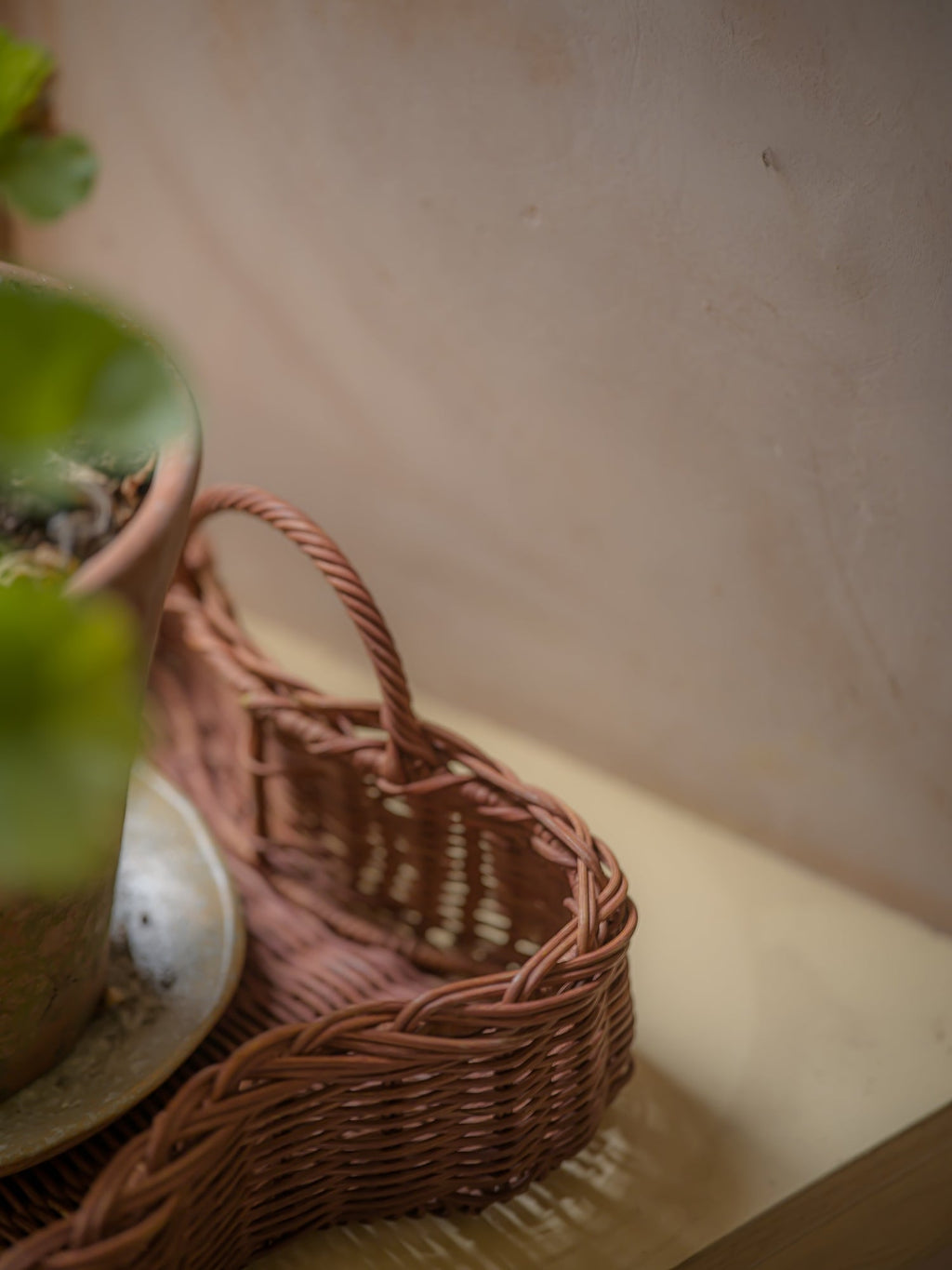June Vera Rattan Tray - Small