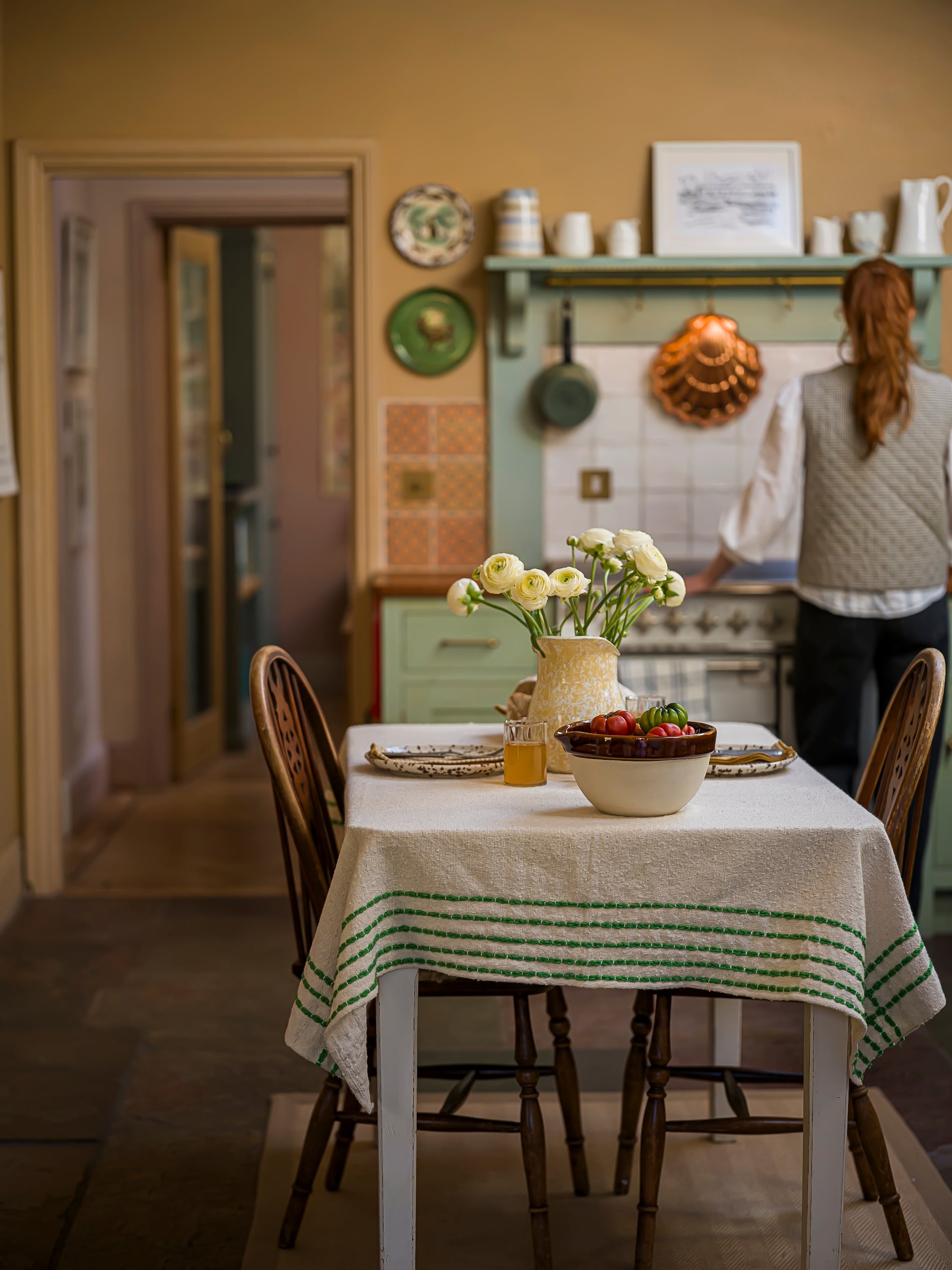 Boucle Cotton Tablecloth