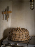 Rattan Cloche Food Cover