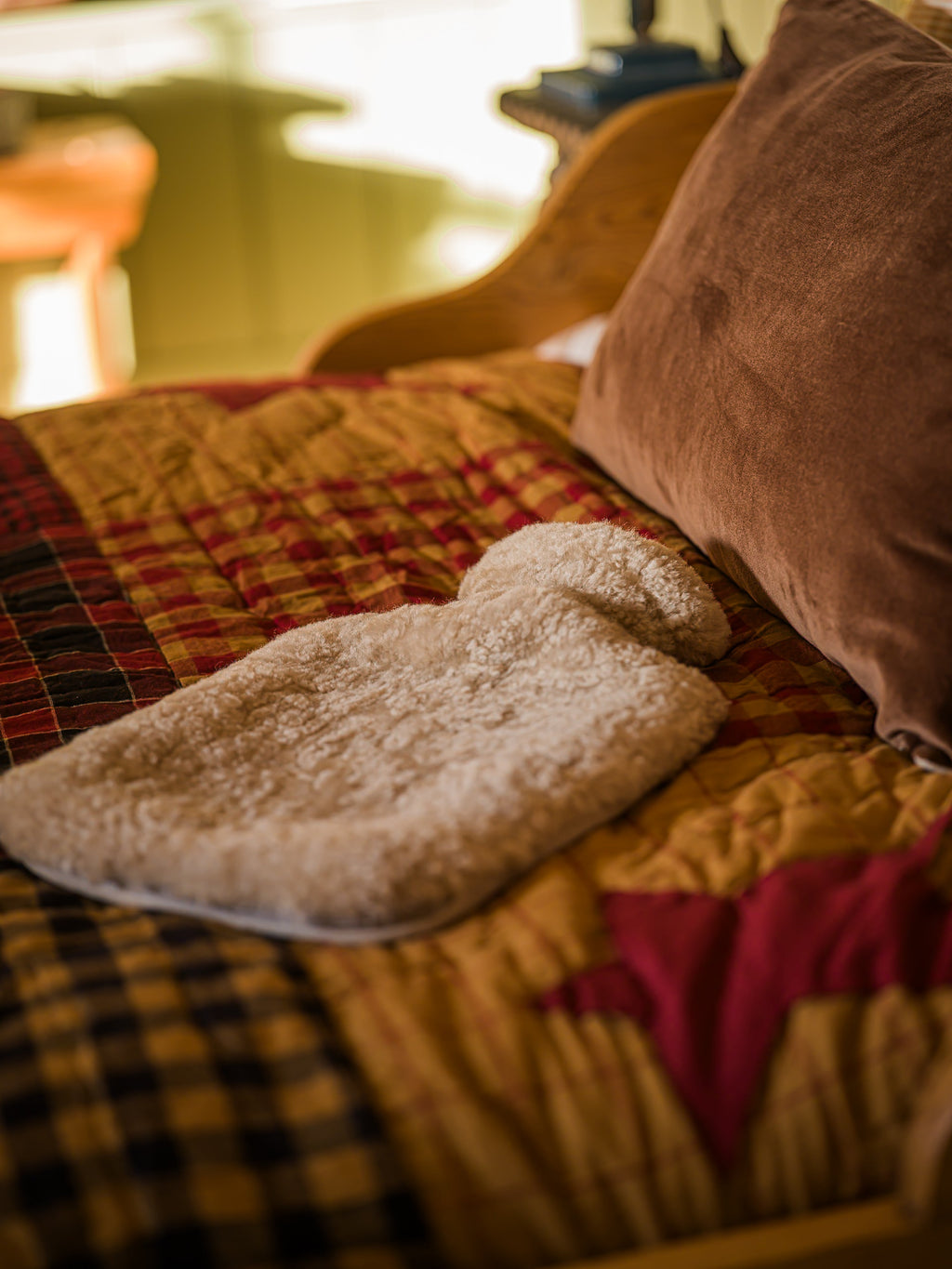 June Sheepskin Hot Water Bottle