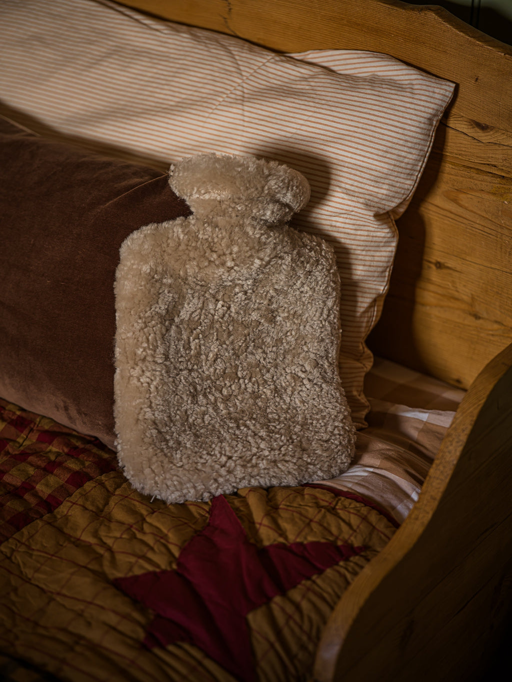 June Sheepskin Hot Water Bottle