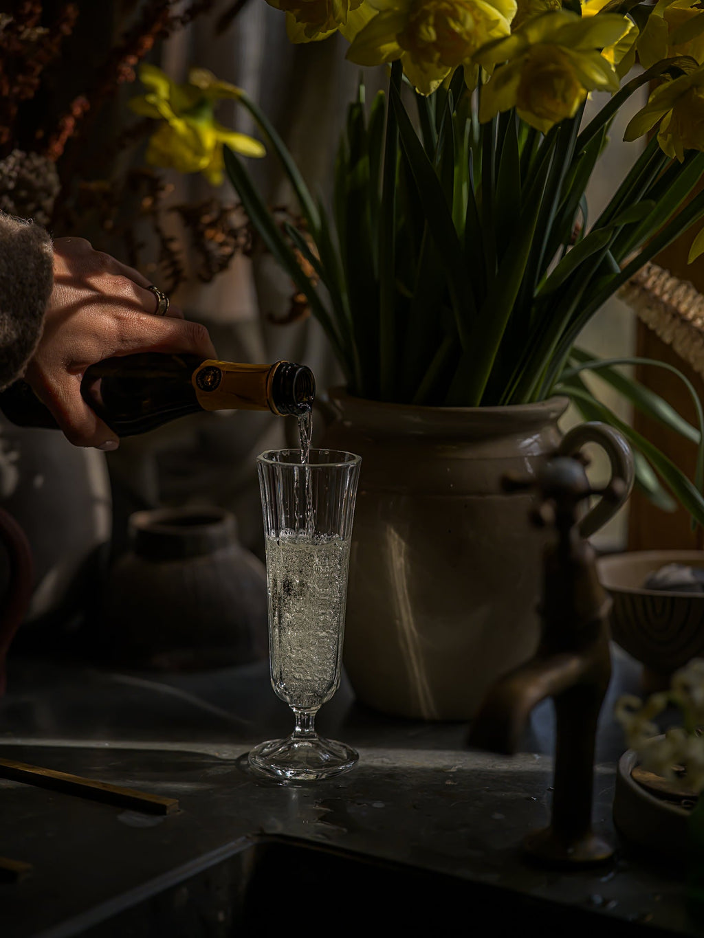 June Anna Champagne Flute