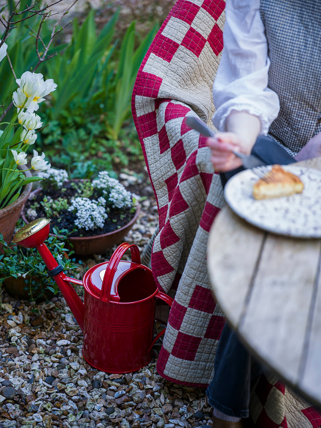 June Watering Can - Red