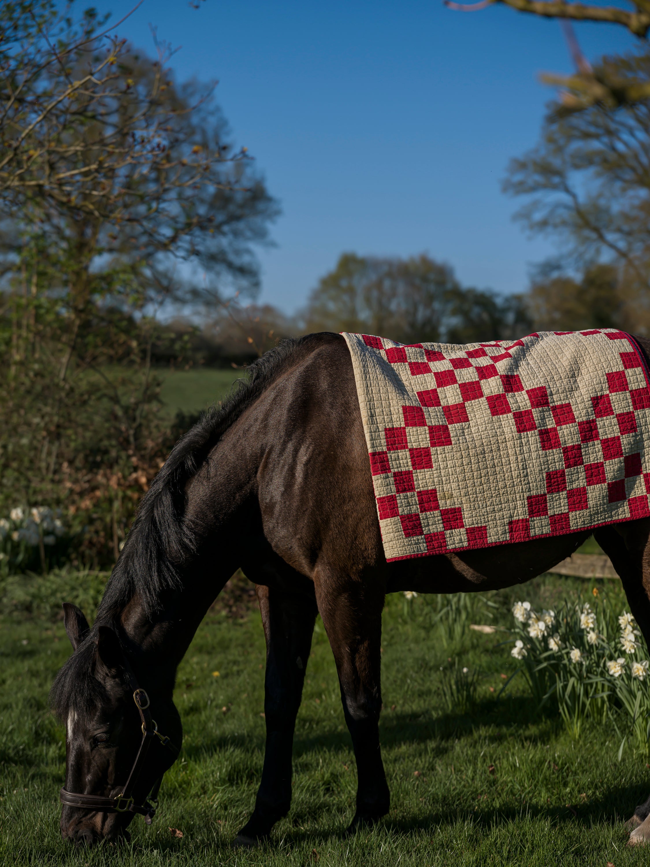 Patchwork Quilt - Red