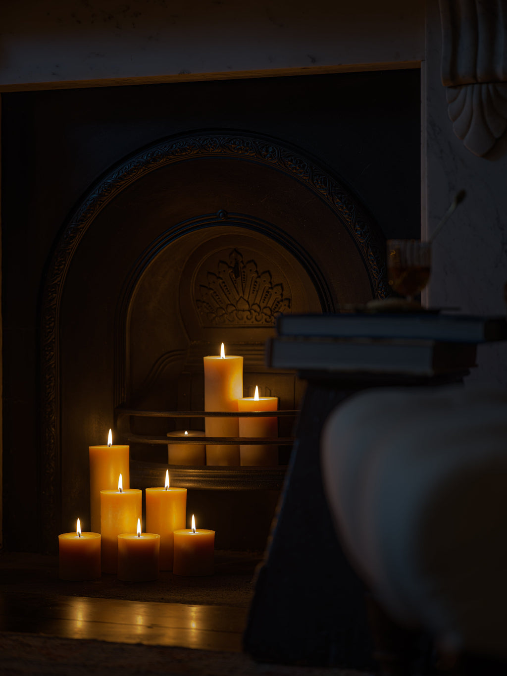 Beeswax Pillar Candles