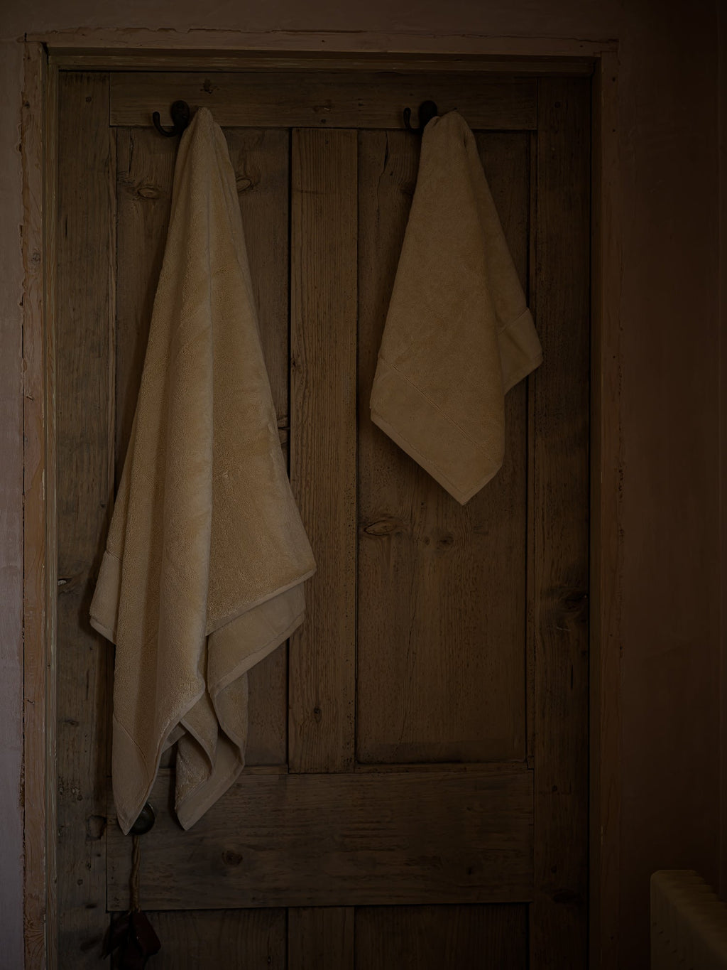 June Aegean Cotton Towels - Linen