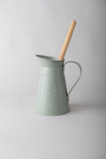 Toilet Brush with Metal Holder - Green