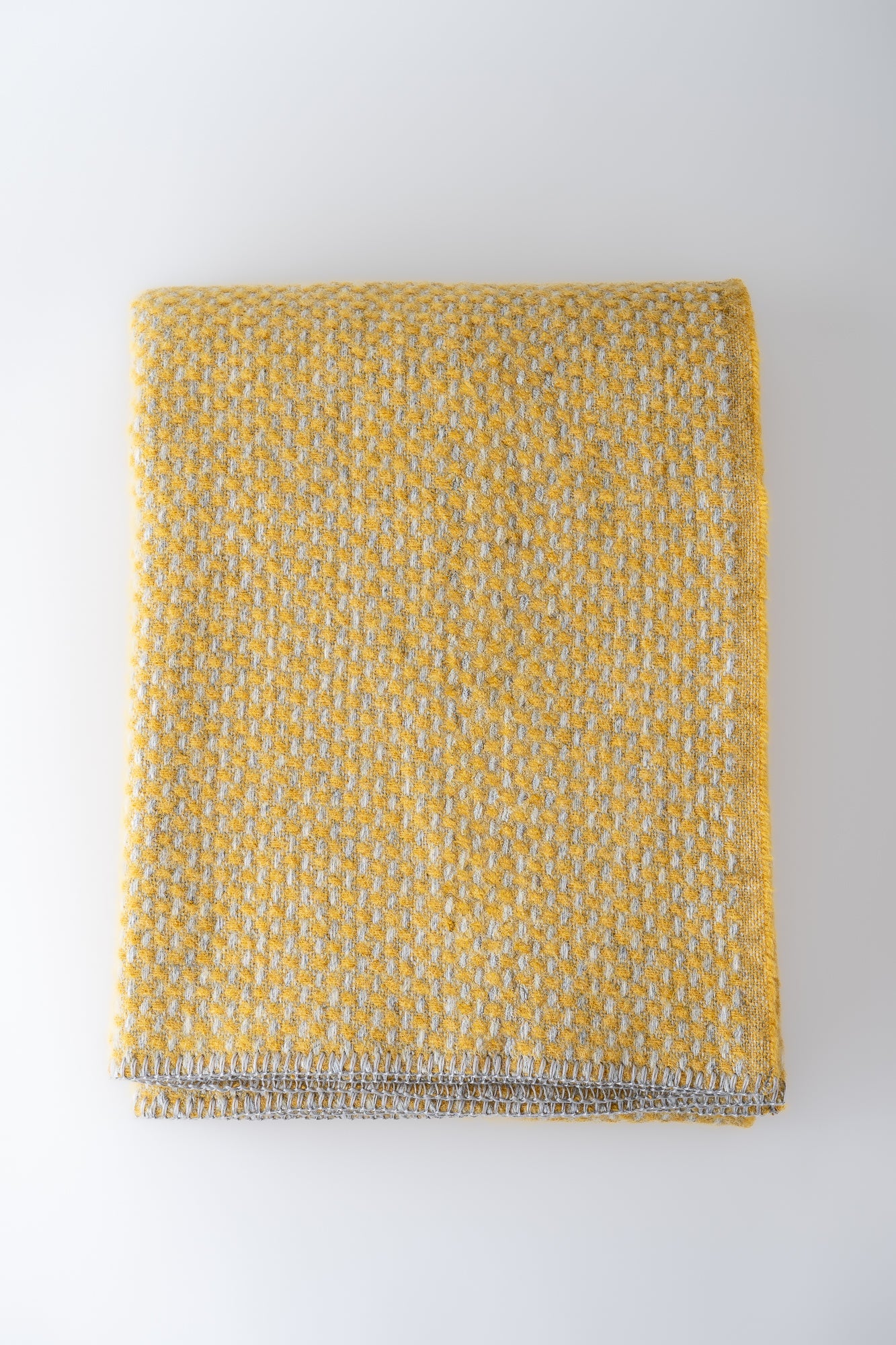 June Twill Wool Blanket - Mustard