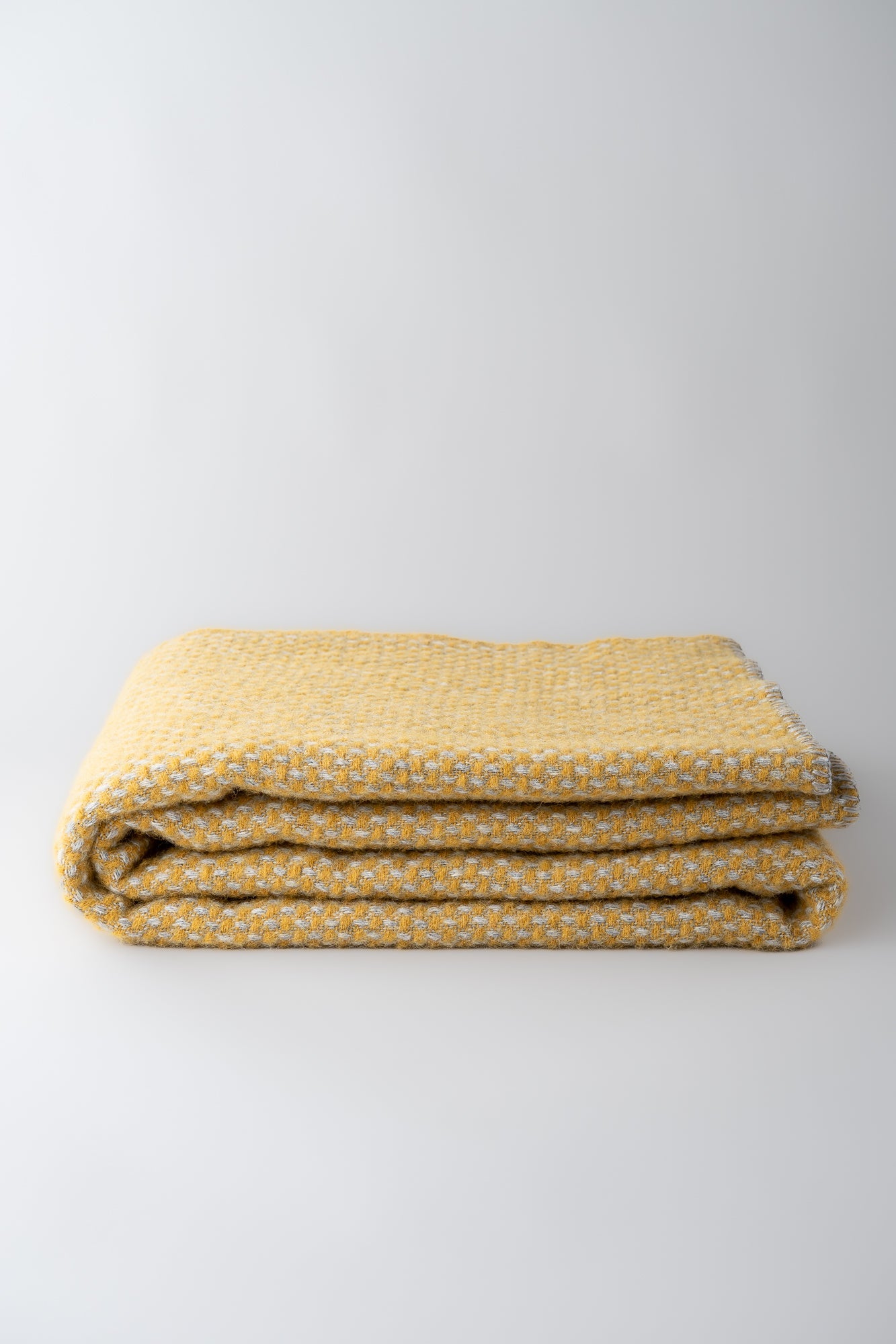 June Twill Wool Blanket - Mustard