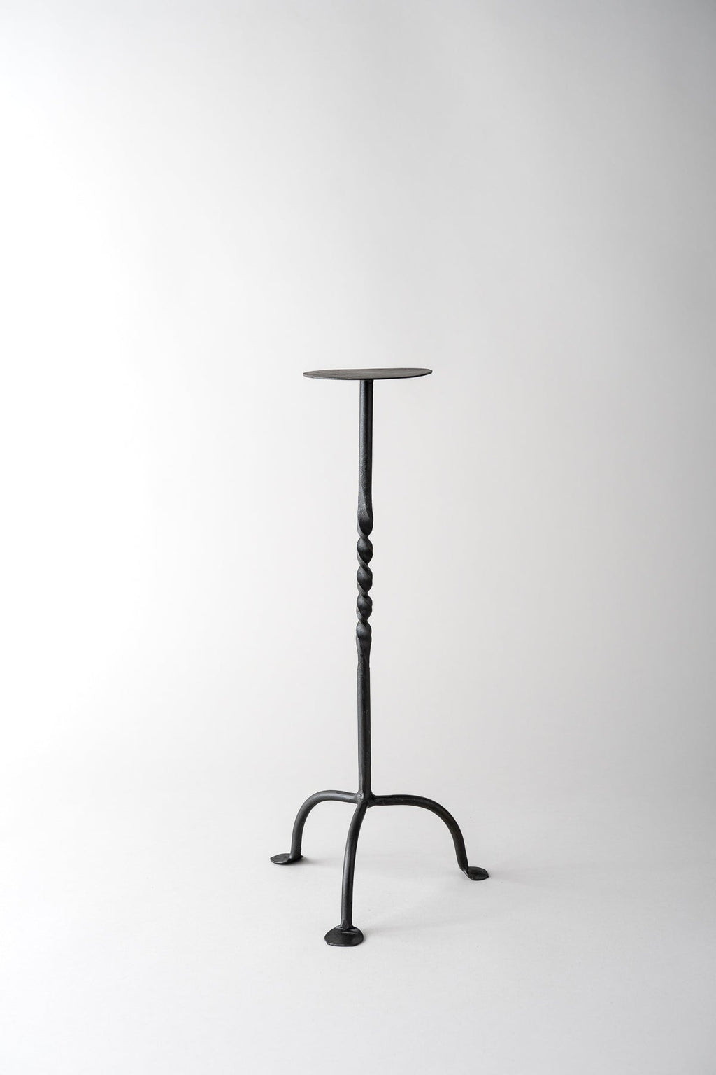 June Wrought Iron Pillar Candle Holder
