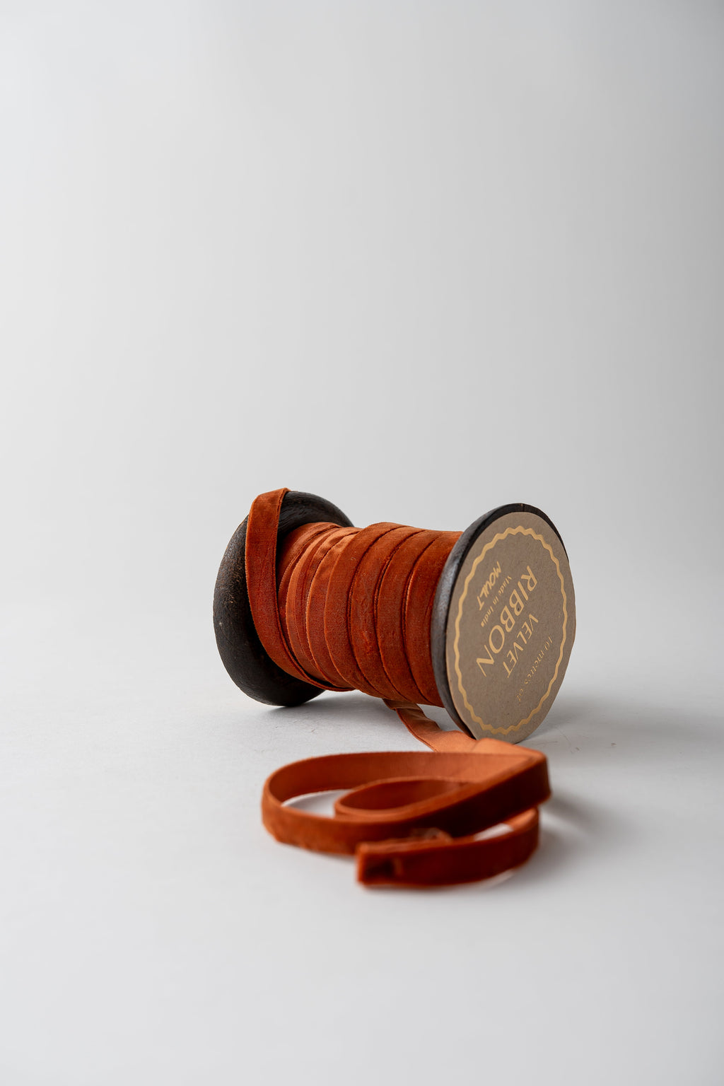 June Velvet Ribbon - Amber