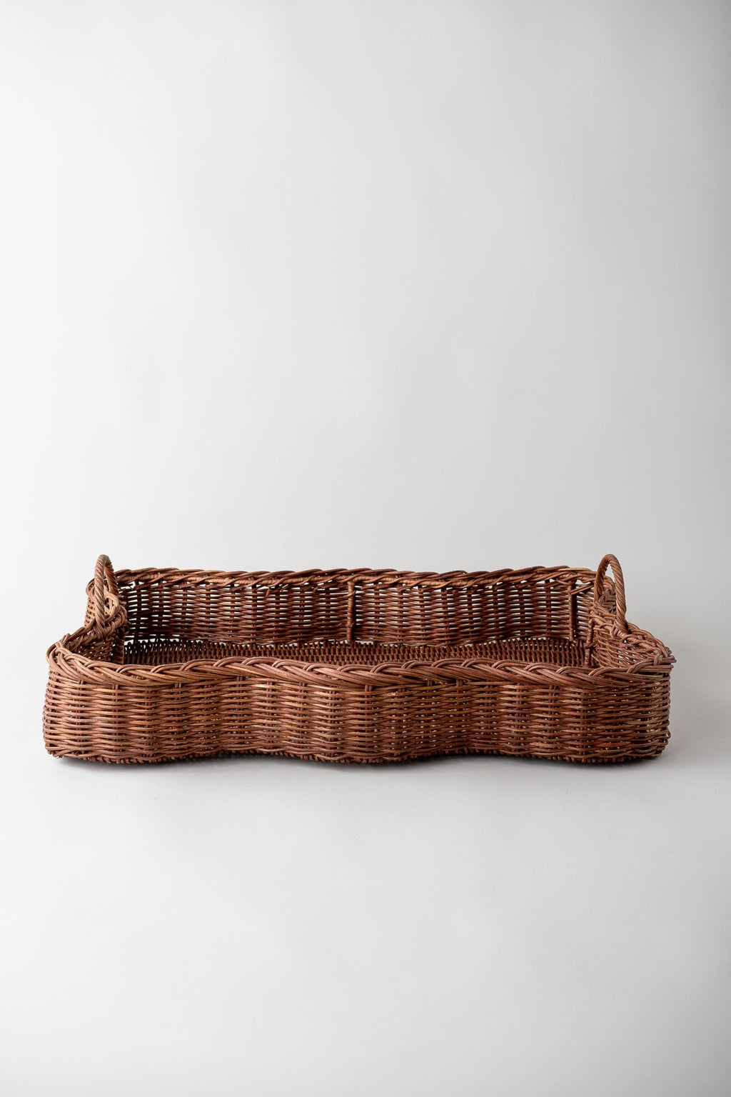 June Vera Rattan Tray - Large