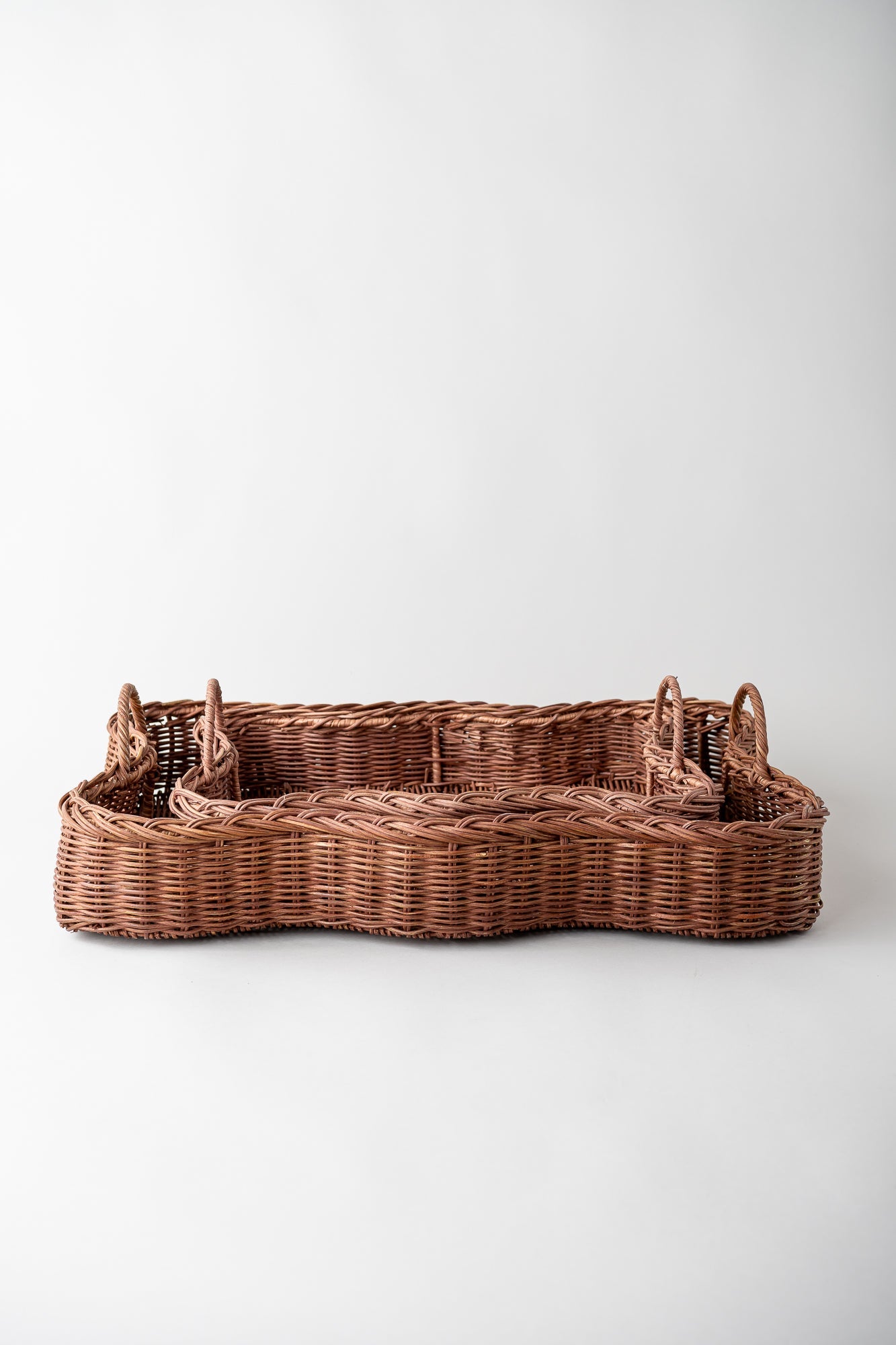June Vera Rattan Tray - Small