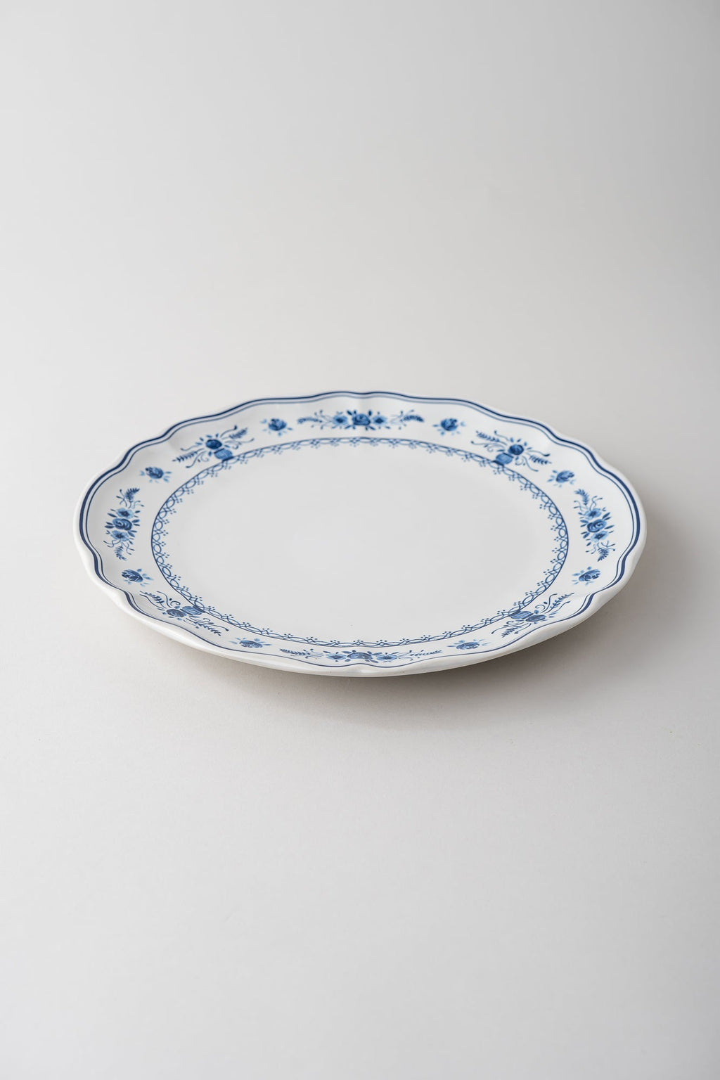 June Vila Blue Dinner Plate