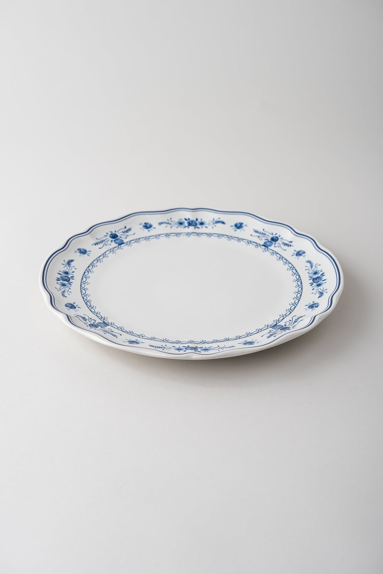 June Vila Blue Dinner Plate