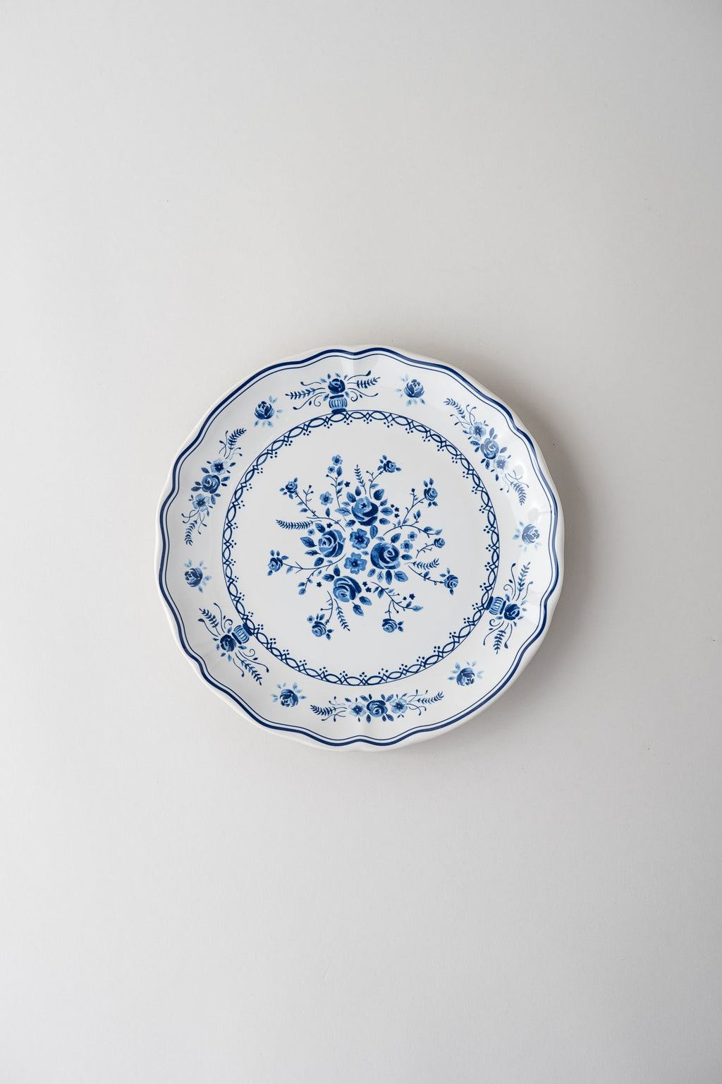 June Vila Blue Salad Plate