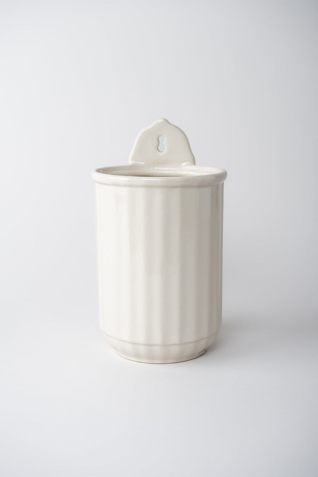 June Fluted Wall Crock