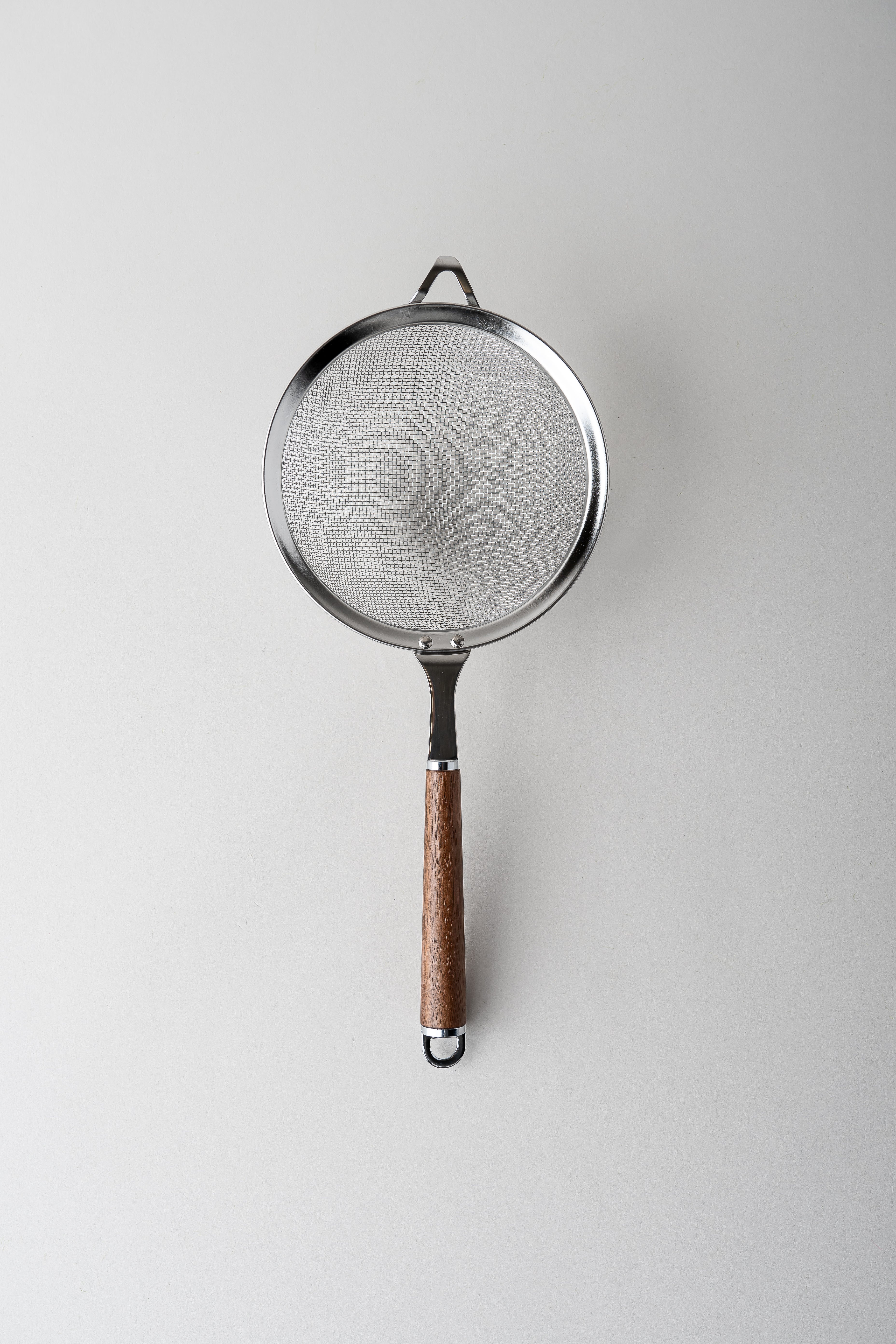 June Walnut Strainer