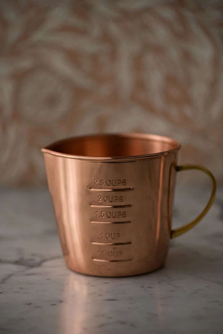 June Copper Liquid Measuring Cup - 2.5 Cup