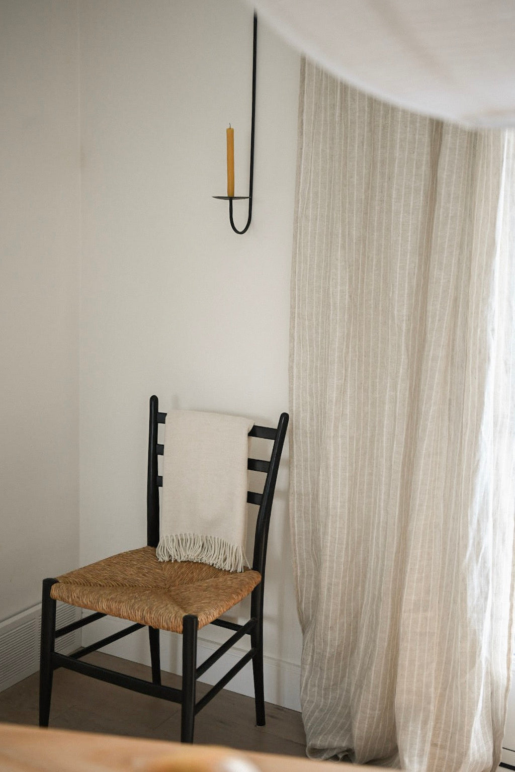 June Iron Wall Candle Holder - Single Arm