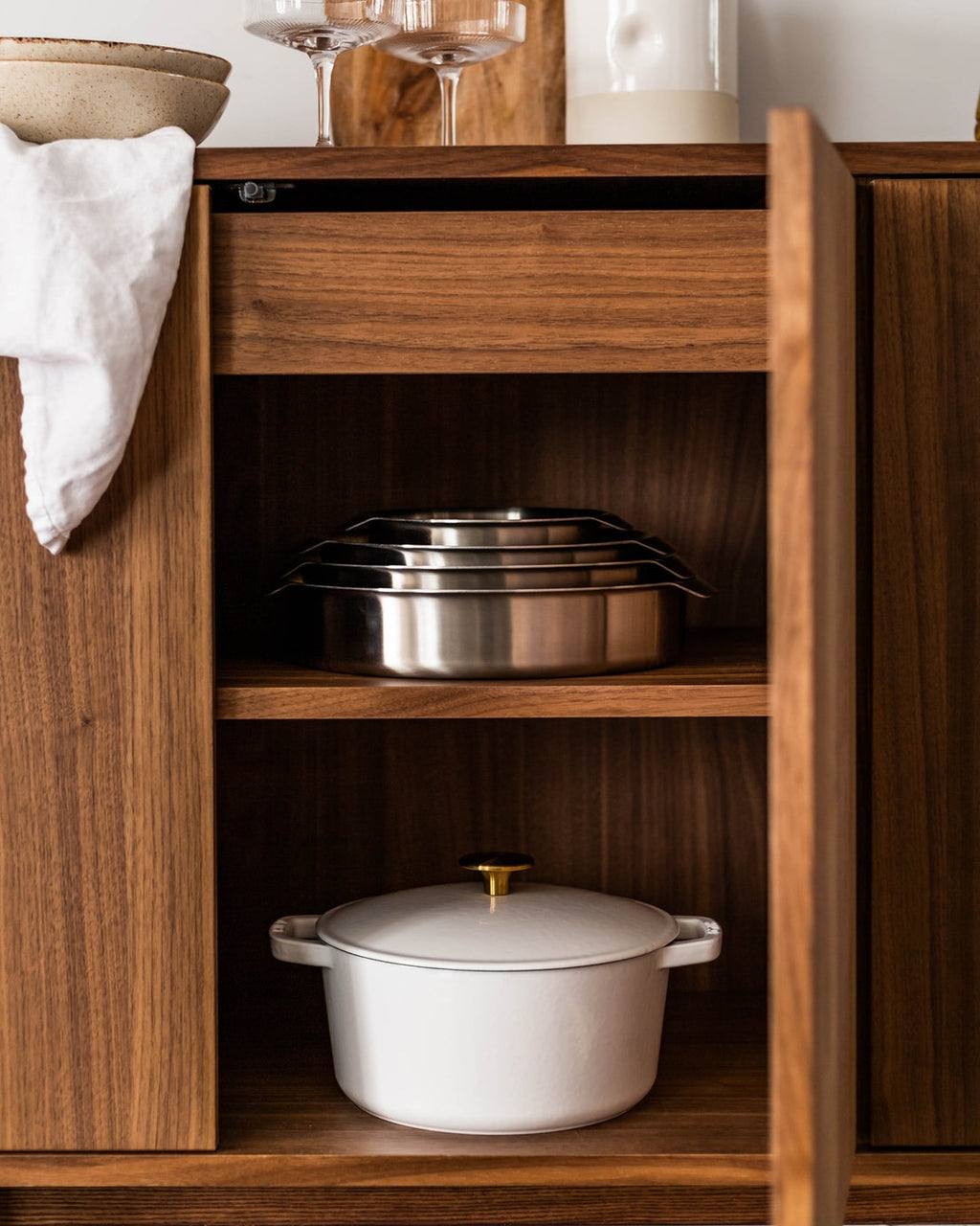 June 6-inch Stainless Steel Pan