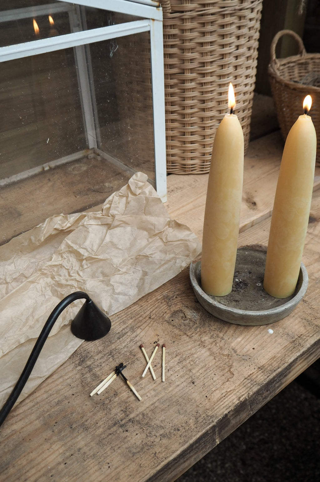 June Iron Candle Snuffer